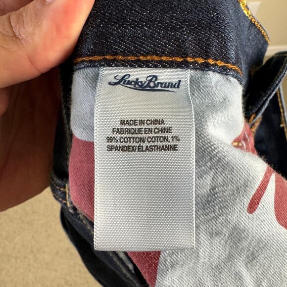 Lucky Brand Riley Raw Hem Denim Jean Shorts US Women's 8/29 - Picture 4 of 7